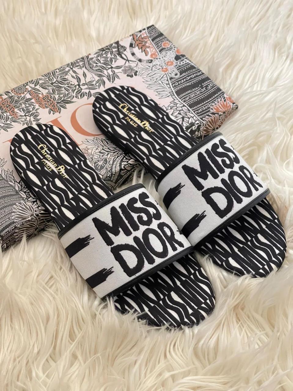 Miss D Flat Black Stripes