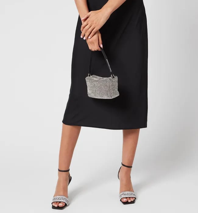 *Alexander W*
Heiress Pouch in Crystal Mesh -