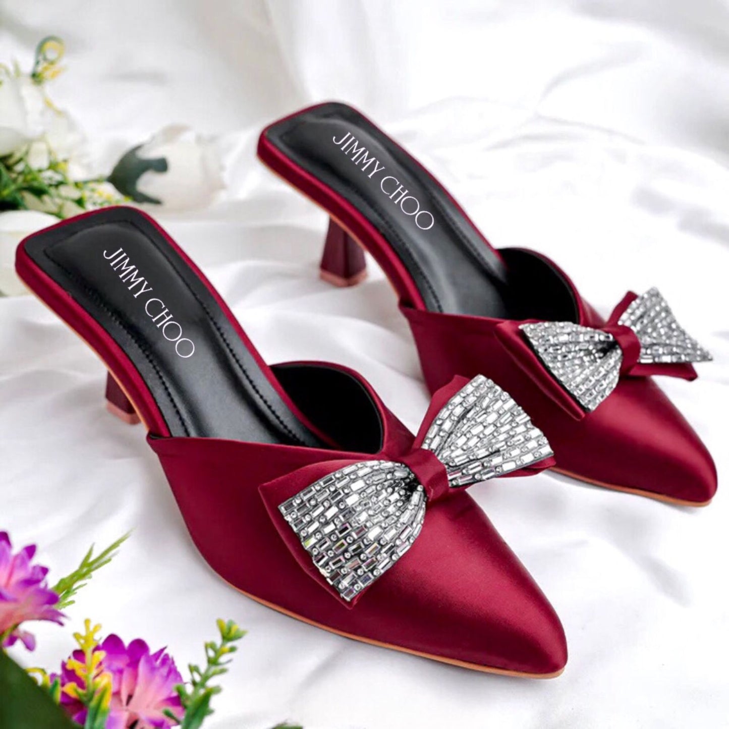 JC Bow Heel In 3 Amazing Colours