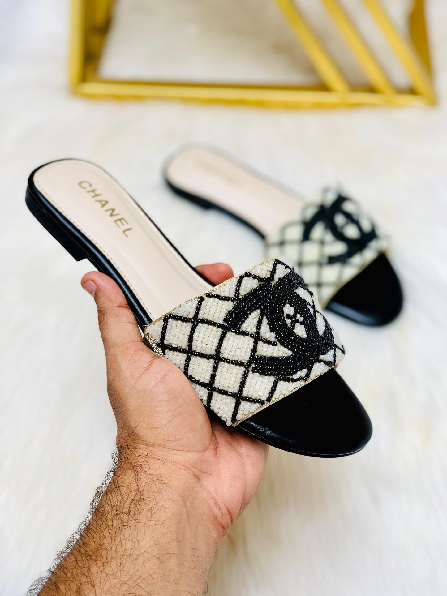 Vinny CH Pearl Flats