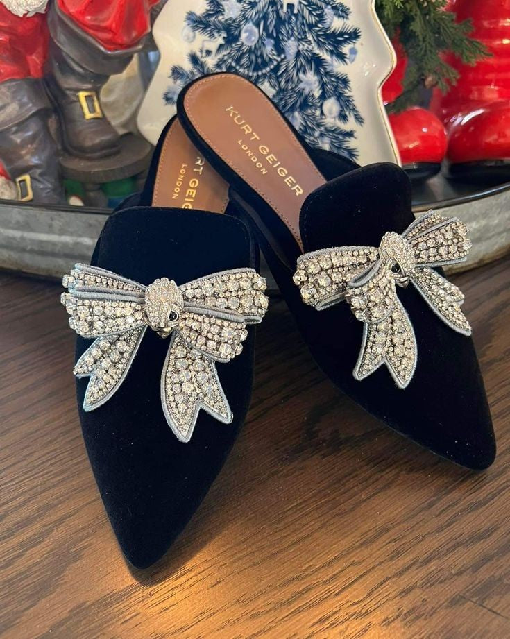 KG EMBROIDERY BOW FLAT