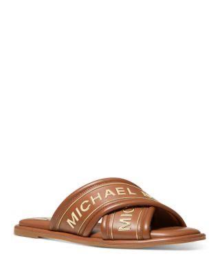 M-K Cross Strap Flats