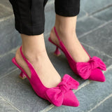 Tai Knot Heel (Pink)