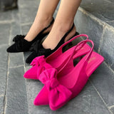 Tai Knot Heel (Pink)