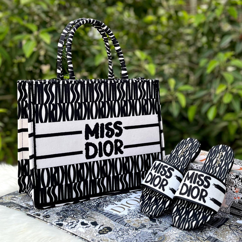 Miss D Combo Black Stripes