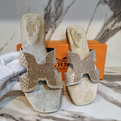 H- Velvet Stone Flats in 5 amazing colors