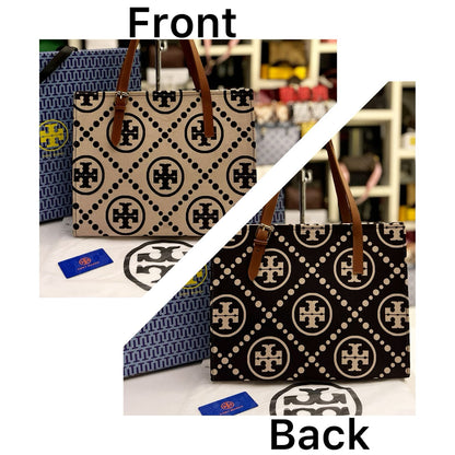 T-B Tote Bag Black foan