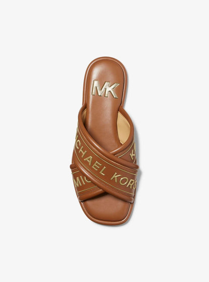 M-K Cross Strap Flats