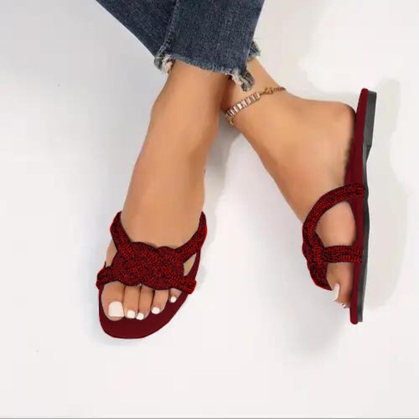 Zr- Knot Flats in 3 amazing colors